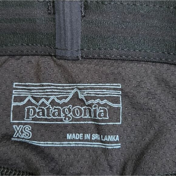 Patagonia Leggings Endless Run Capris black size xs - Picture 8 of 12